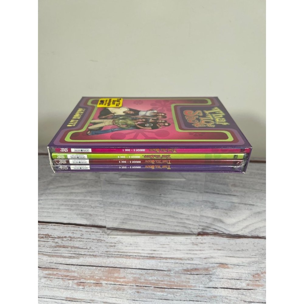 That 70s Show Season 5 DVD 2007 4-Disc Set Brand NEW Sealed Fifth 5th 70’s - Picture 3 of 3